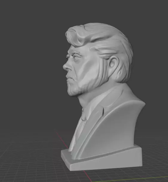 George Lucas 3D print model_3