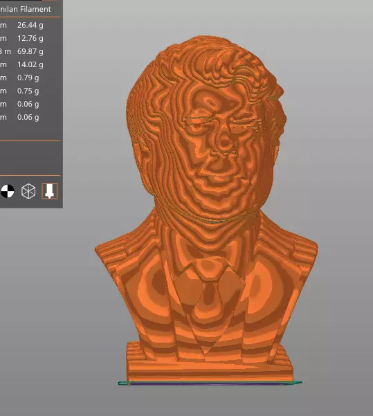 George Lucas 3D print model_17