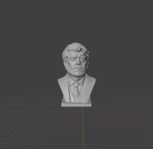 George Lucas 3D print model_0