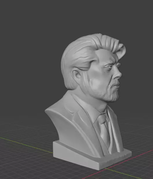 George Lucas 3D print model_21
