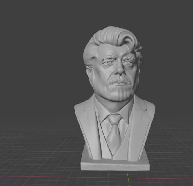 George Lucas 3D print model_12