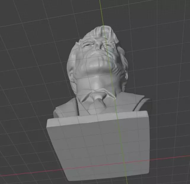 George Lucas 3D print model_7