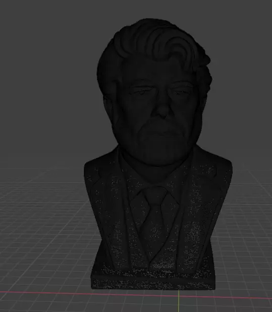George Lucas 3D print model_15