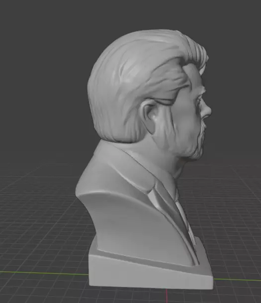 George Lucas 3D print model_22