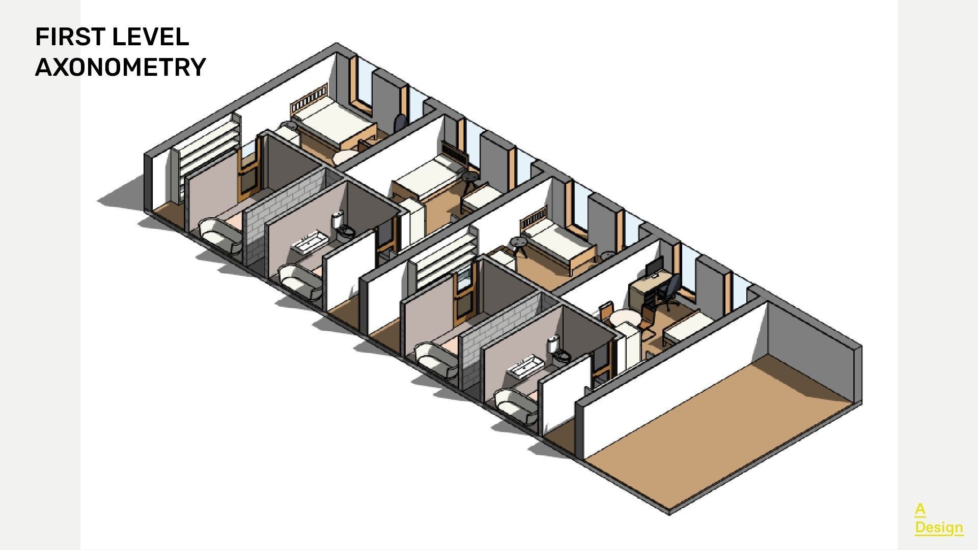 Social Housing - Revit 3D model_2