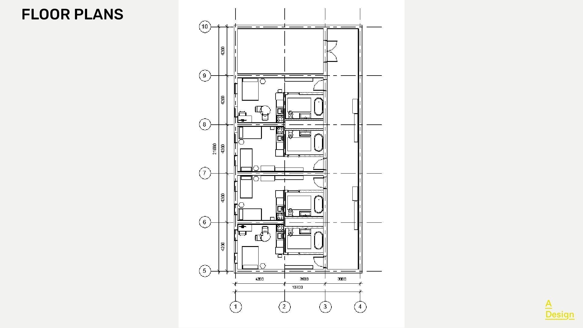 Social Housing - Revit 3D model_4