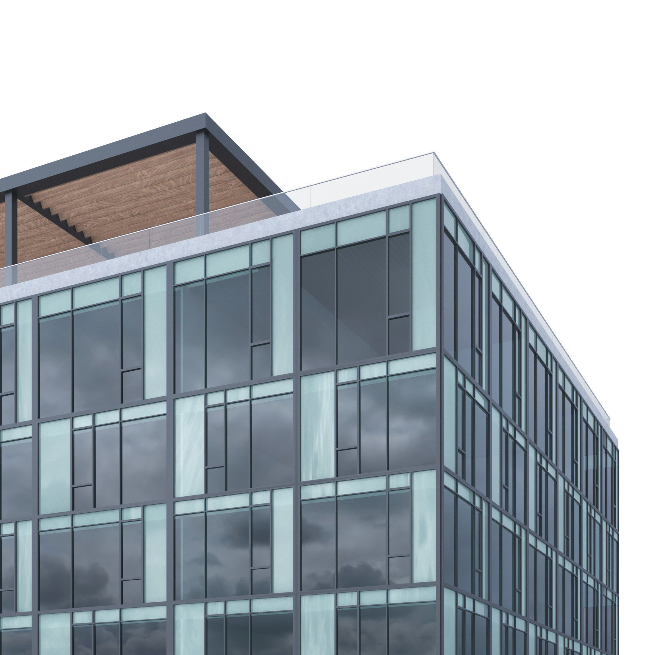 Office Building 3D model_4