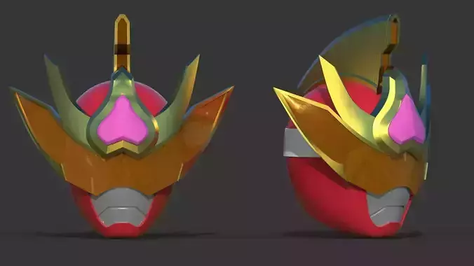 Avataro Sentai Donbrothers Don Momotaro Gold 3D print model