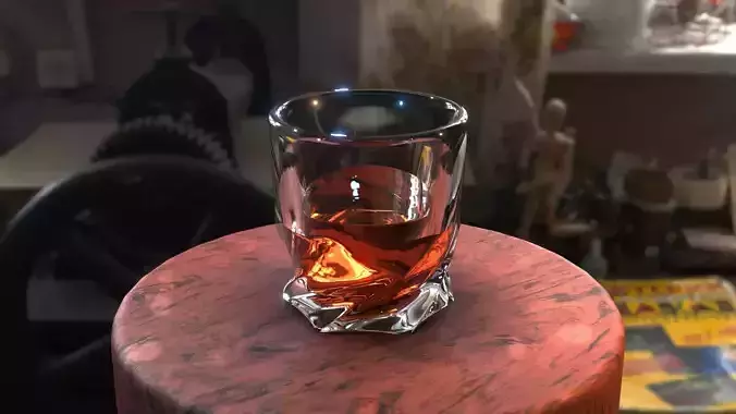 Whiskey glass