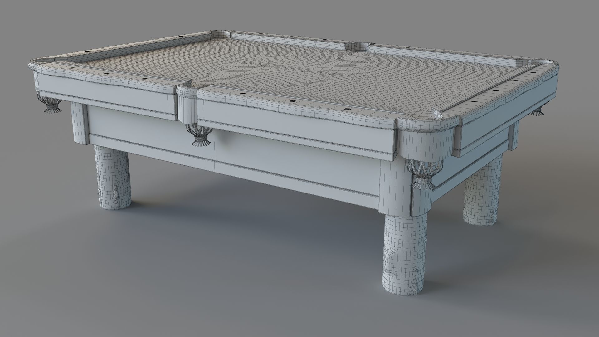 Pinehaven Billiard Table 3D model_5