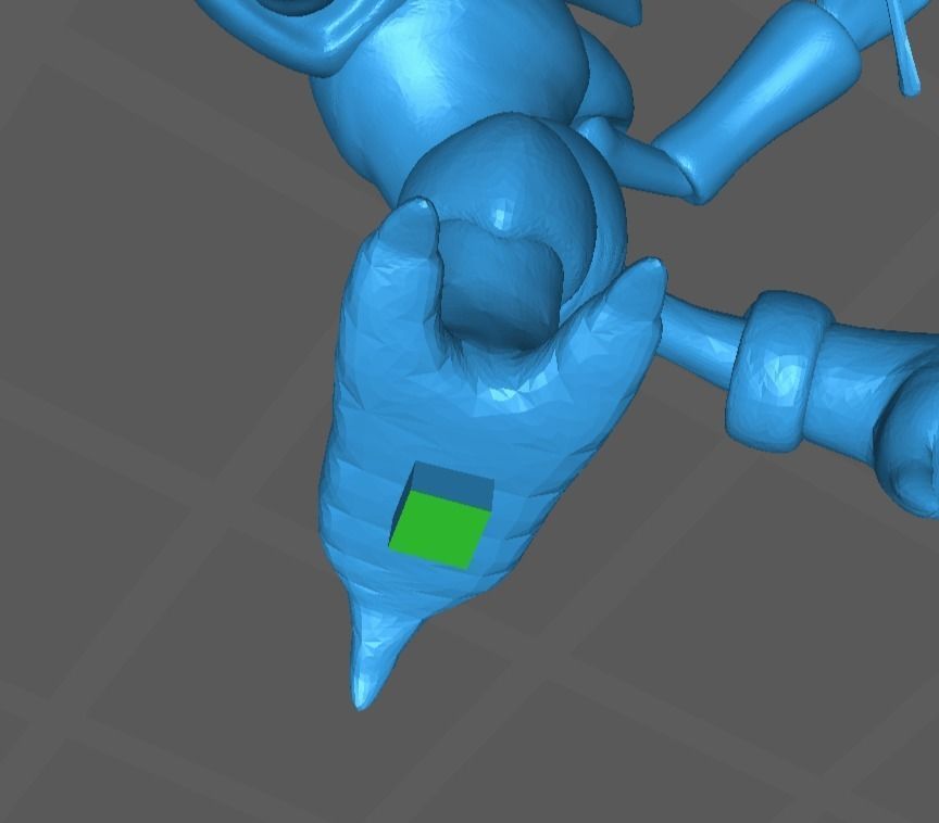 Alakazam pokemon 3D print model 3D print model_12