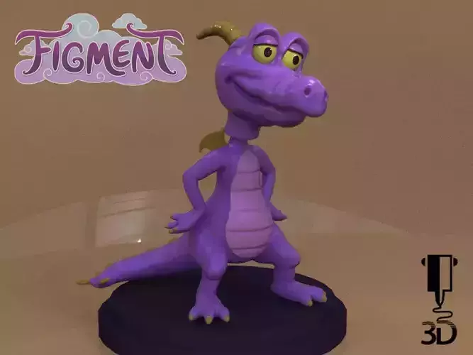 Figment spyro dragon 3D print model Figment spyro dragon 3D print model