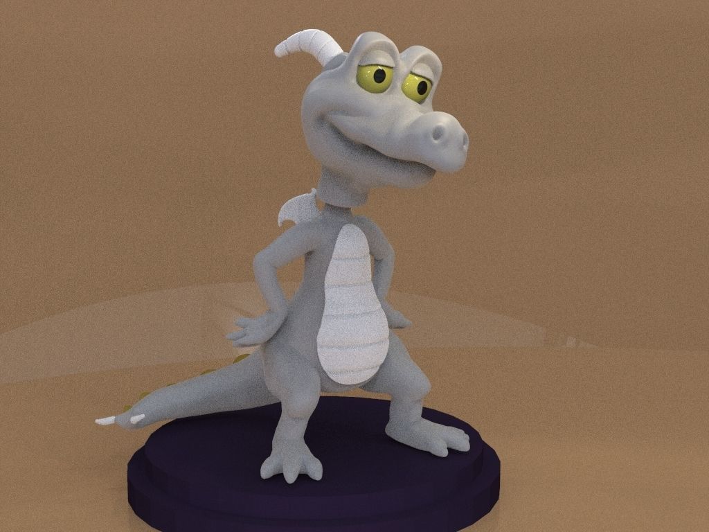 Figment spyro dragon 3D print model_8