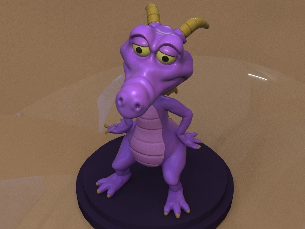 Figment spyro dragon 3D print model_5