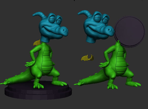 Figment spyro dragon 3D print model_9