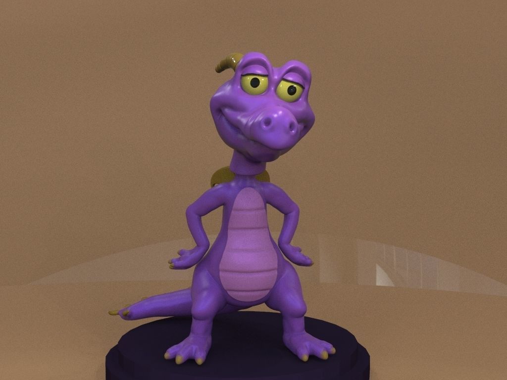 Figment spyro dragon 3D print model_2