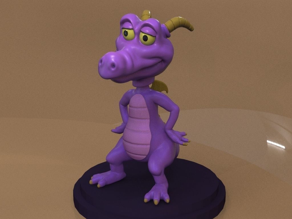 Figment spyro dragon 3D print model_4