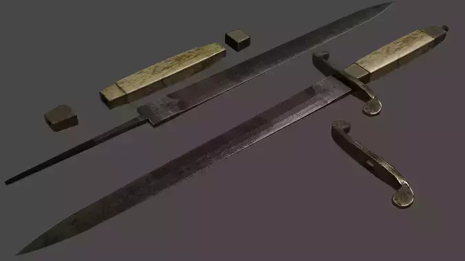 Army dagger of the time of King Nicholas the Second