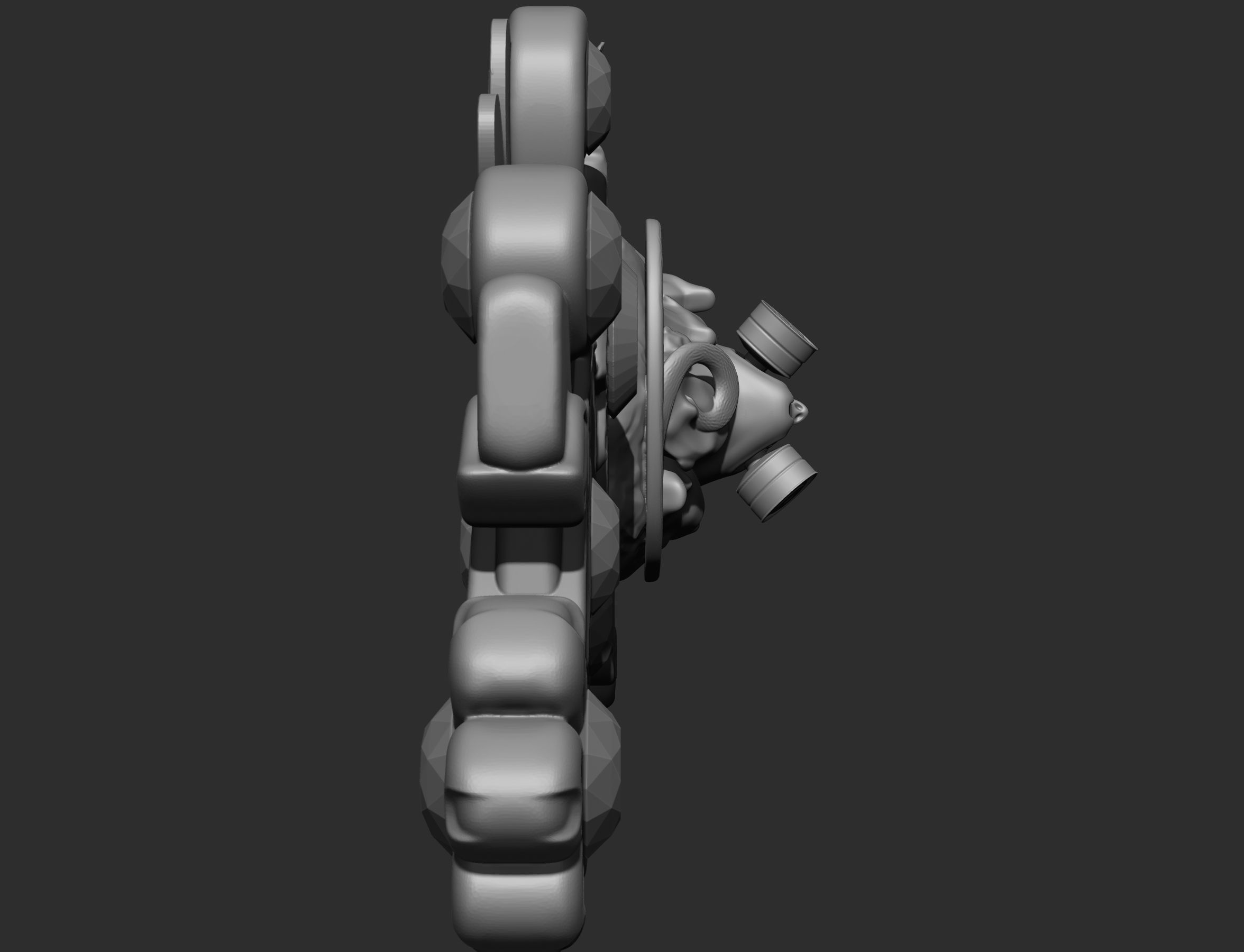 summer key 3D print model_33