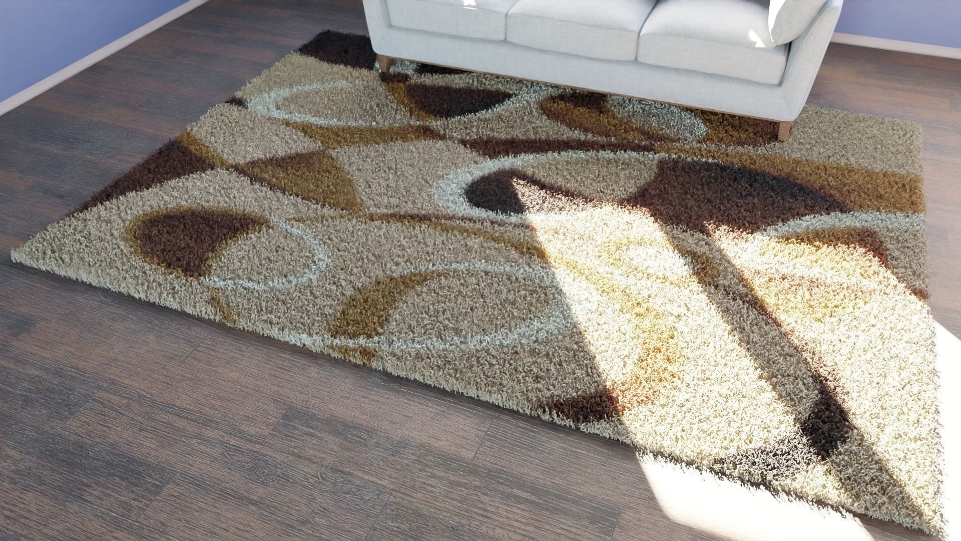 Carpet colection - 20pcs 3D model_44