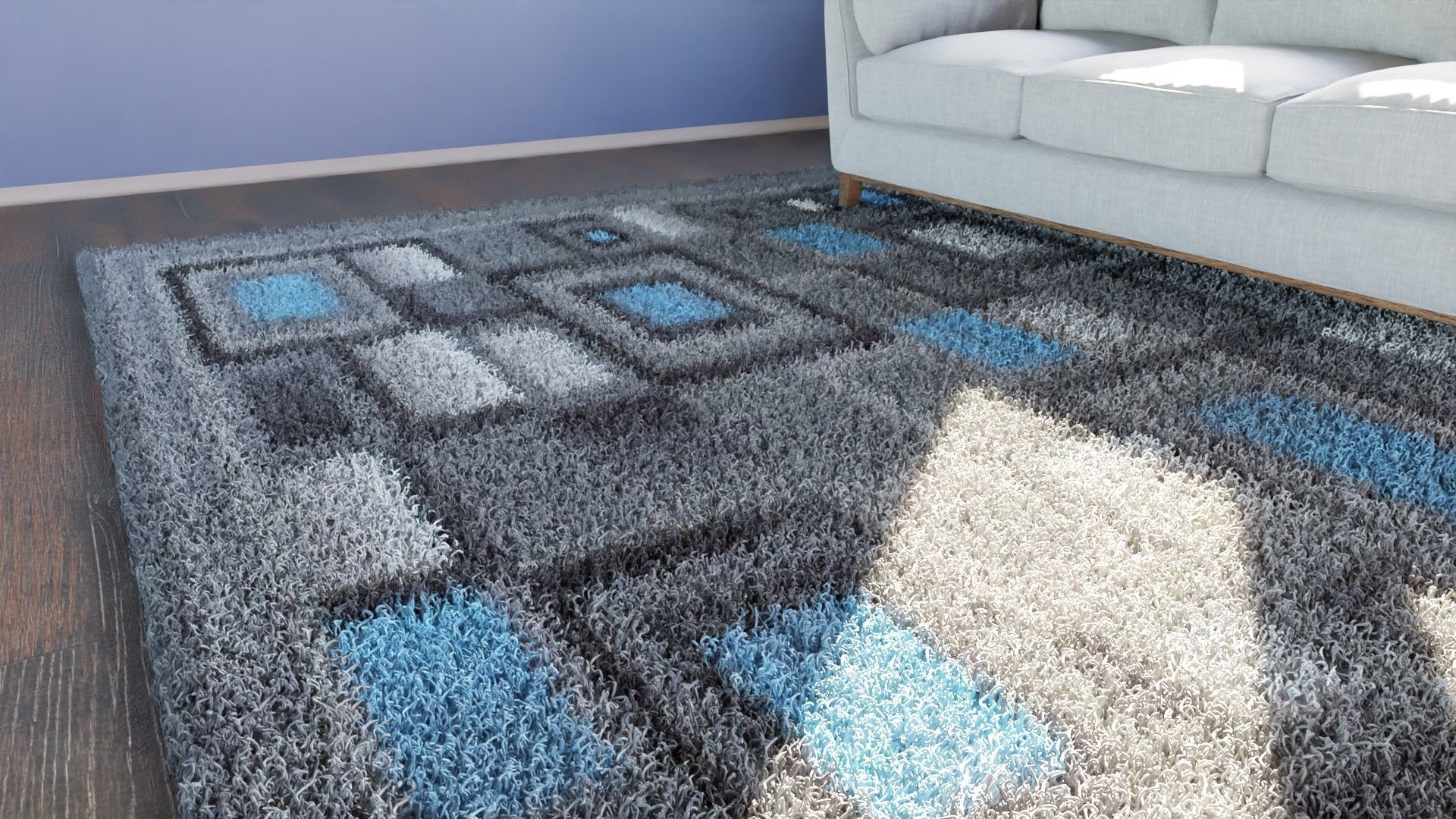 Carpet colection - 20pcs 3D model_59