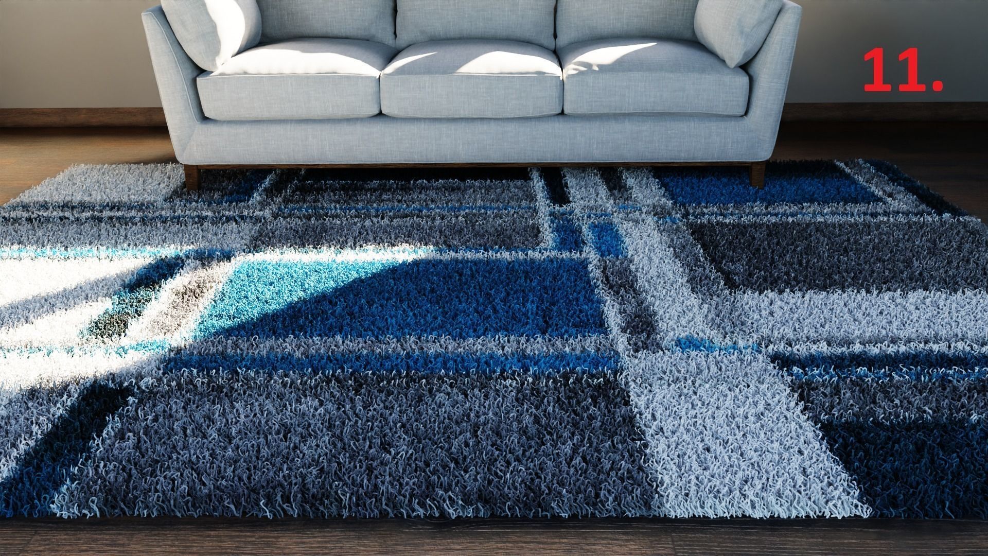 Carpet colection - 20pcs 3D model_11