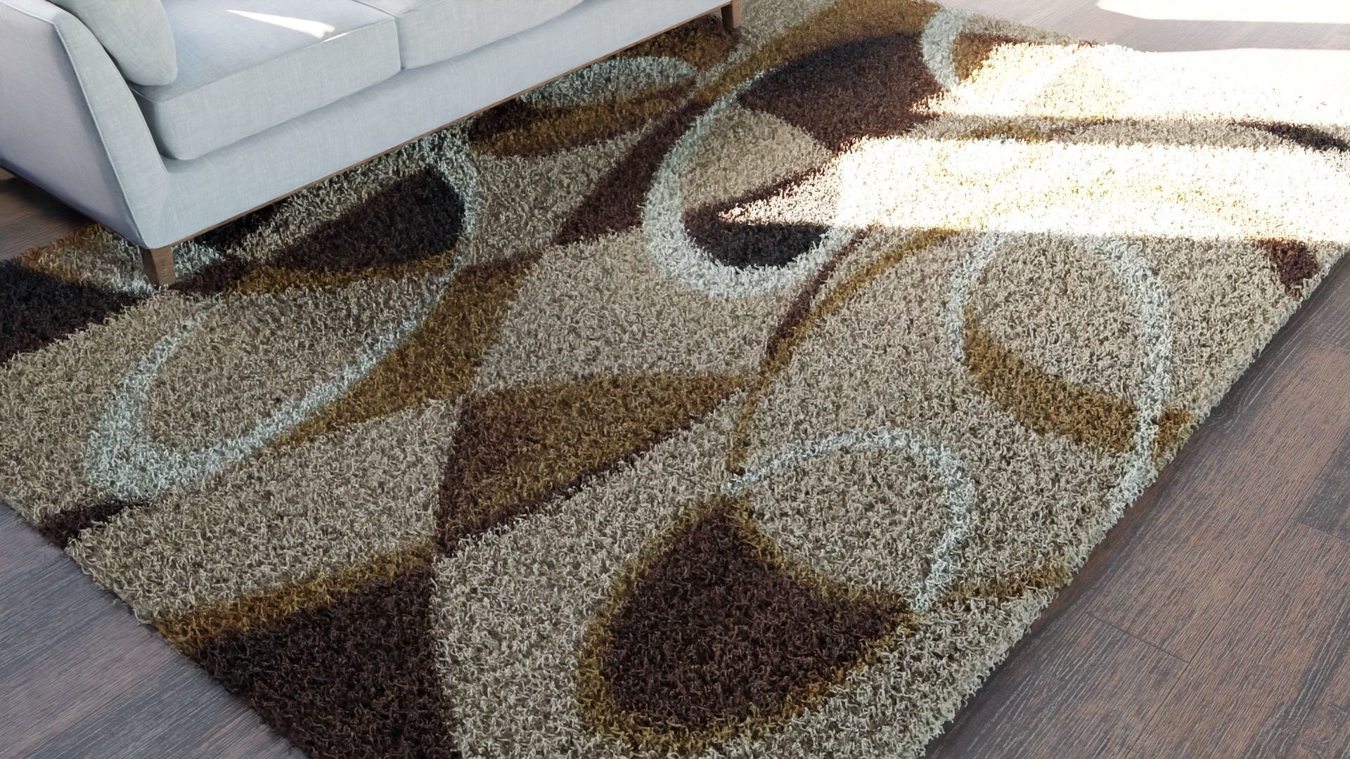 Carpet colection - 20pcs 3D model_42