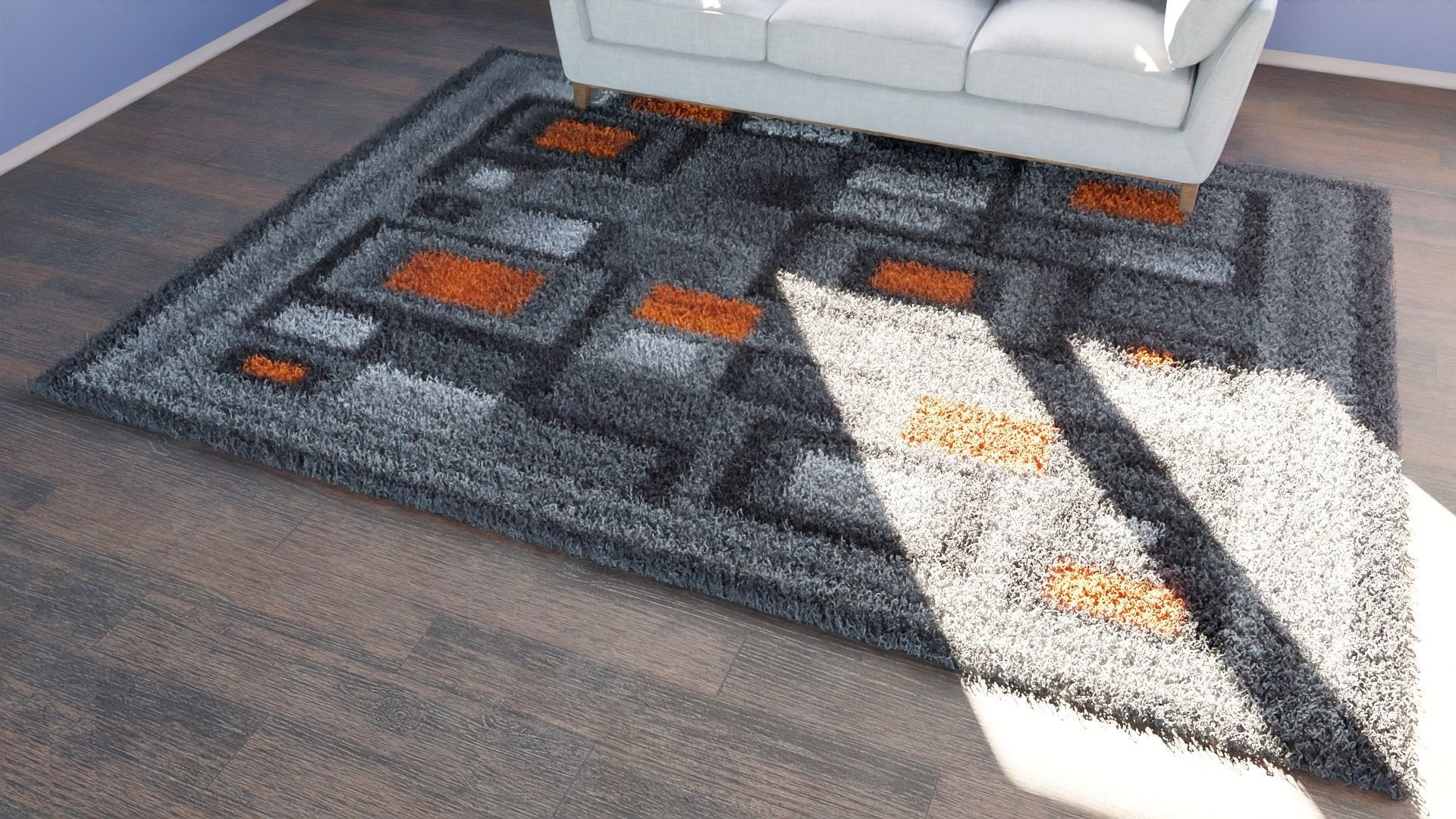 Carpet colection - 20pcs 3D model_66