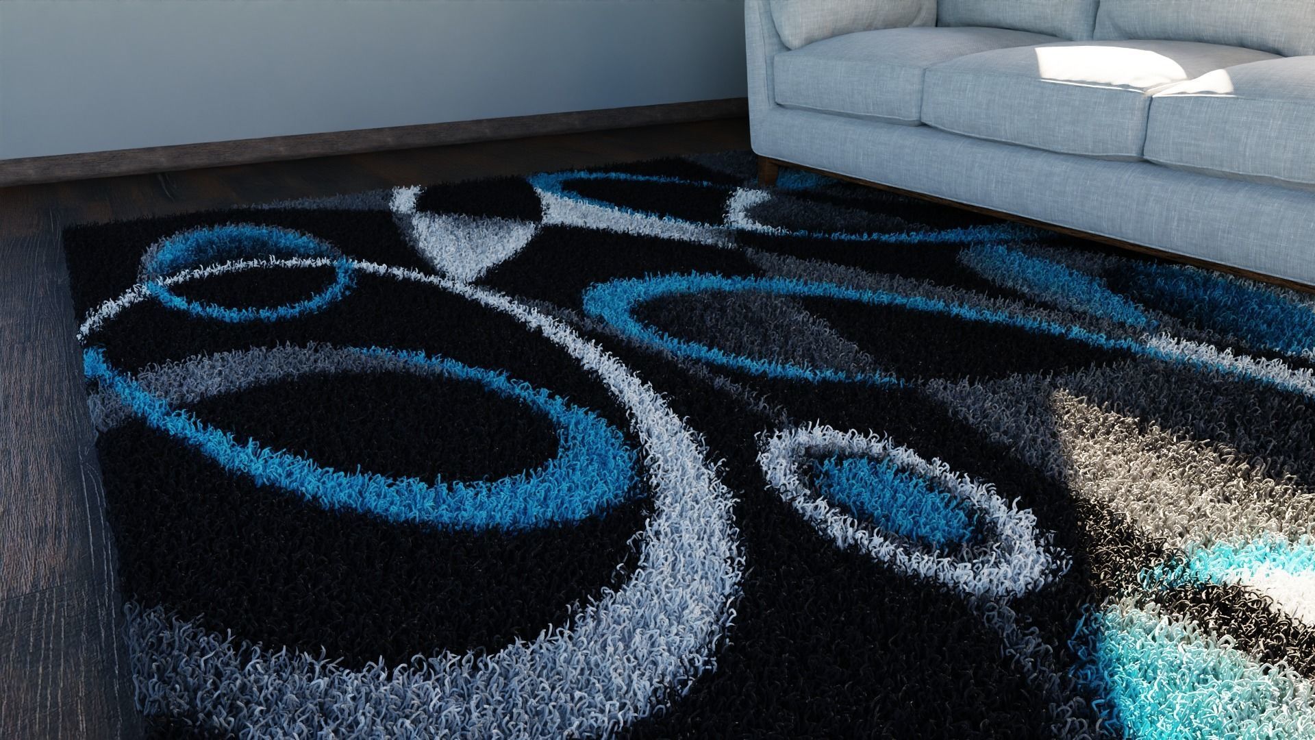 Carpet colection - 20pcs 3D model_50