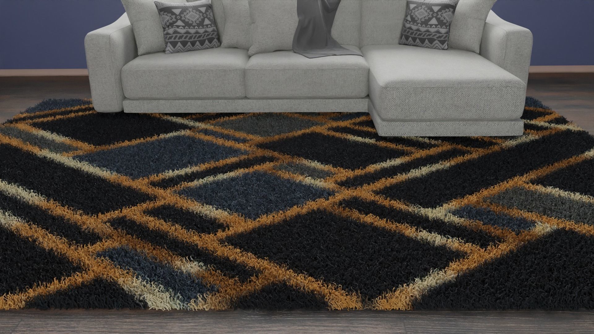 Carpet colection - 20pcs 3D model_33