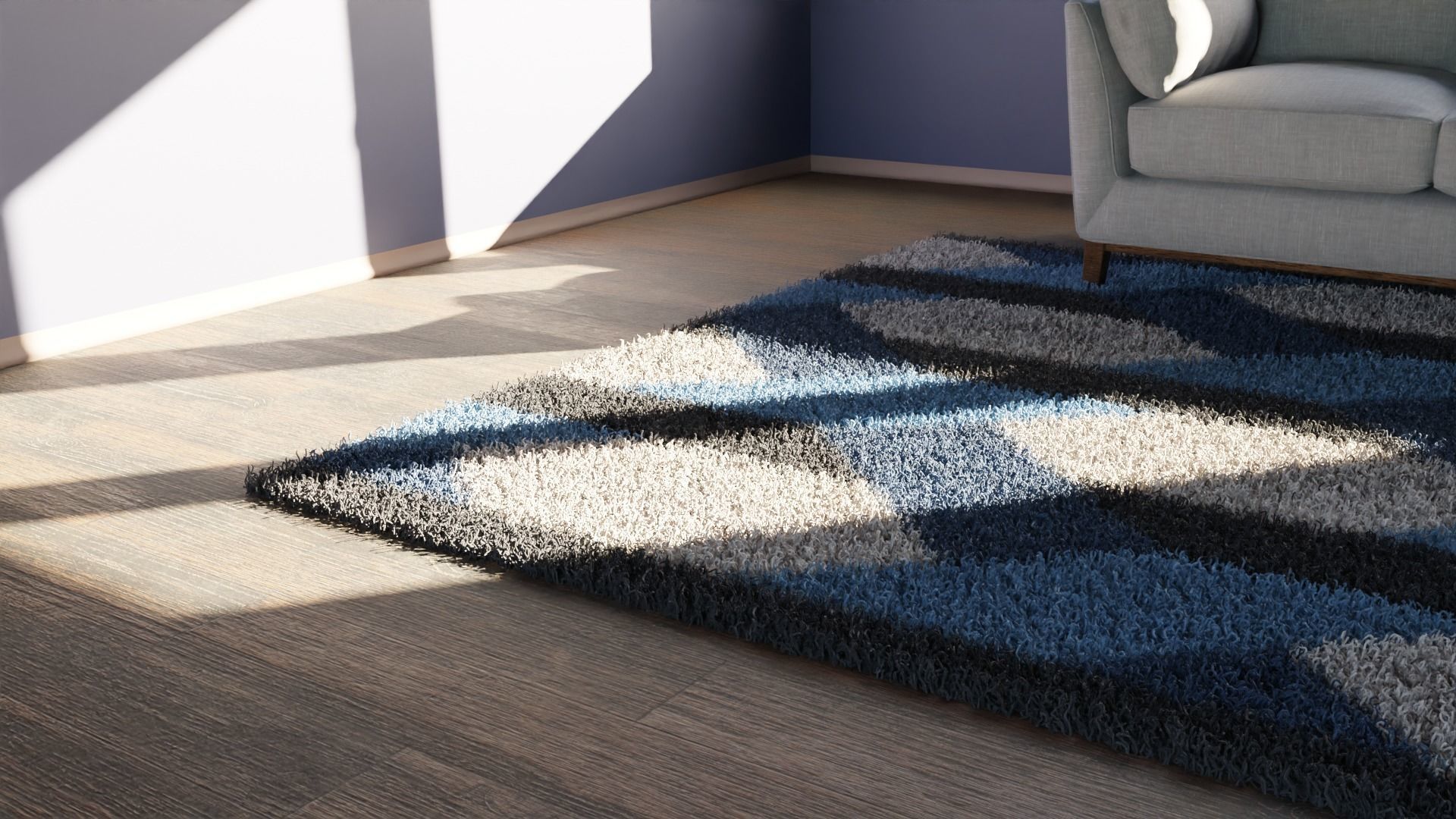 Carpet colection - 20pcs 3D model_28