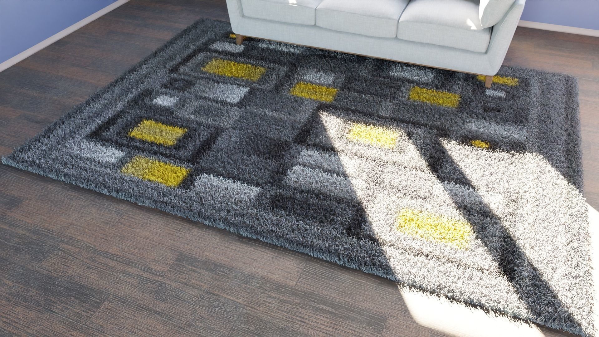 Carpet colection - 20pcs 3D model_80