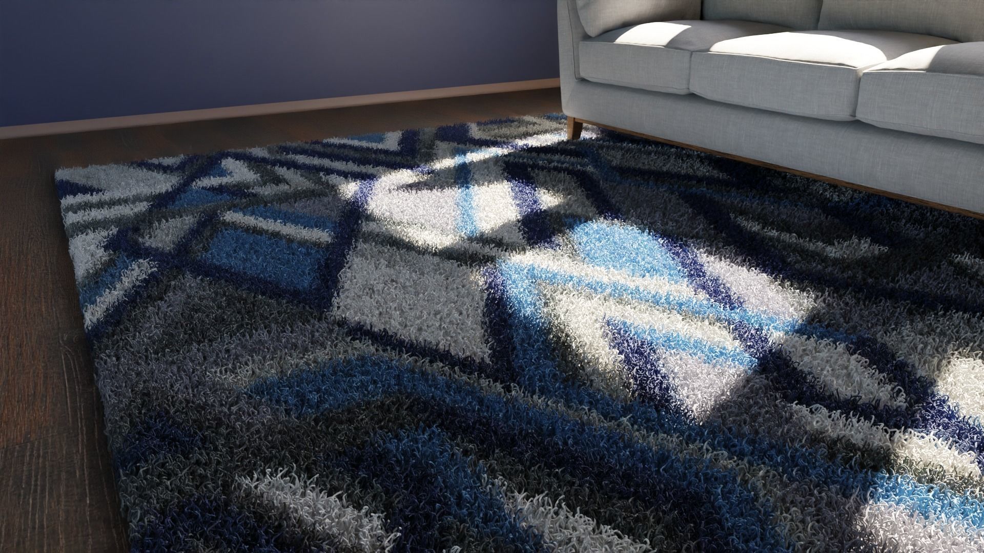 Carpet colection - 20pcs 3D model_31