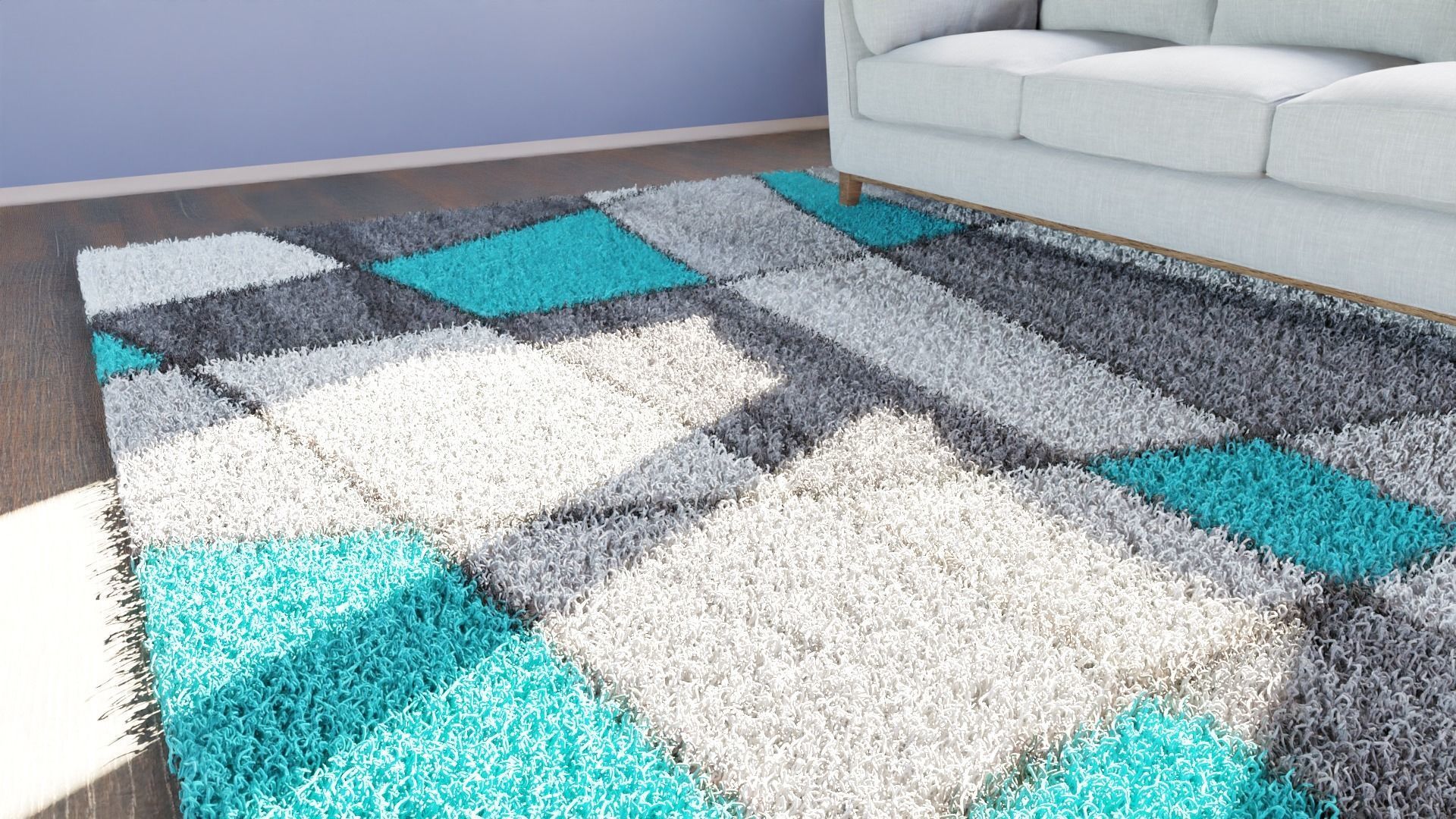 Carpet colection - 20pcs 3D model_41