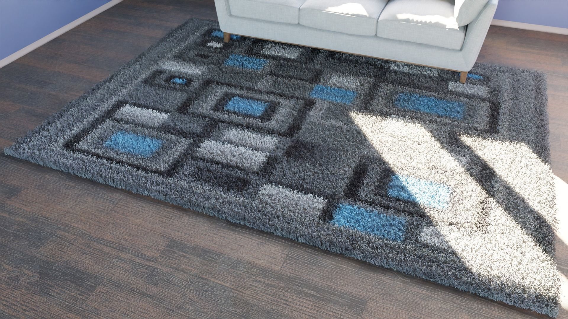 Carpet colection - 20pcs 3D model_58