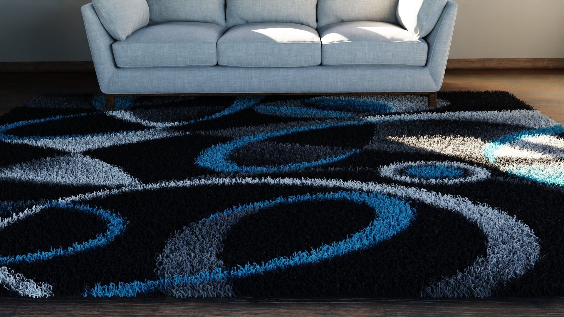 Carpet colection - 20pcs 3D model_49