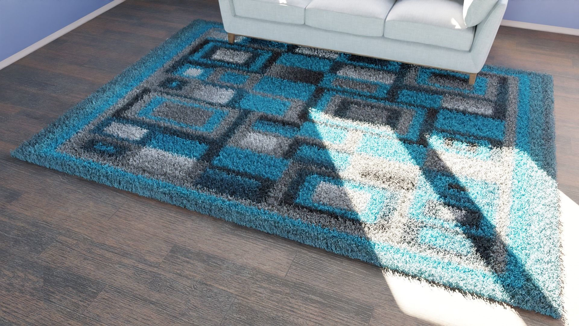 Carpet colection - 20pcs 3D model_75