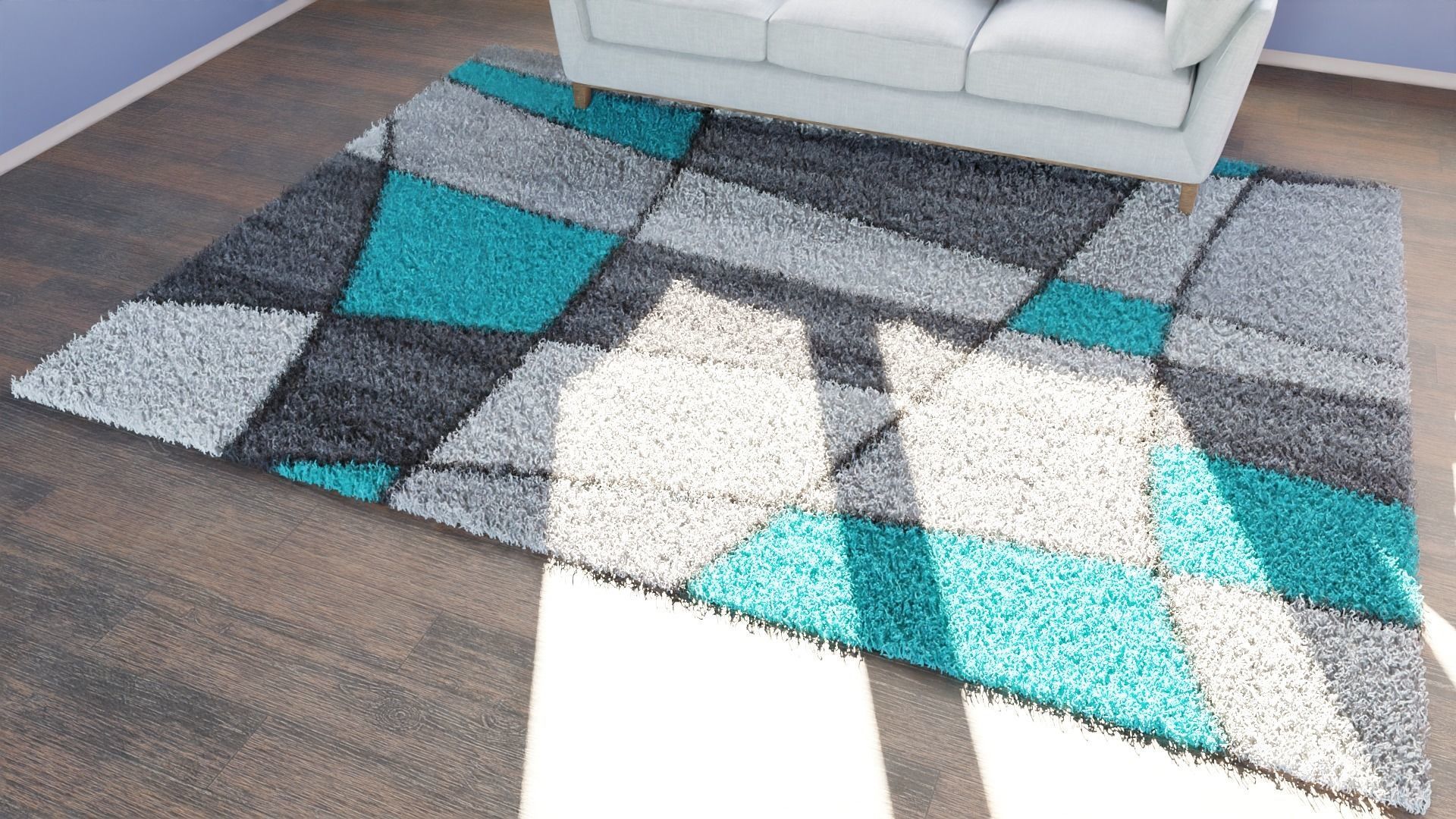 Carpet colection - 20pcs 3D model_39