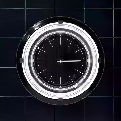 Saat Cyberpunk Wall Clock