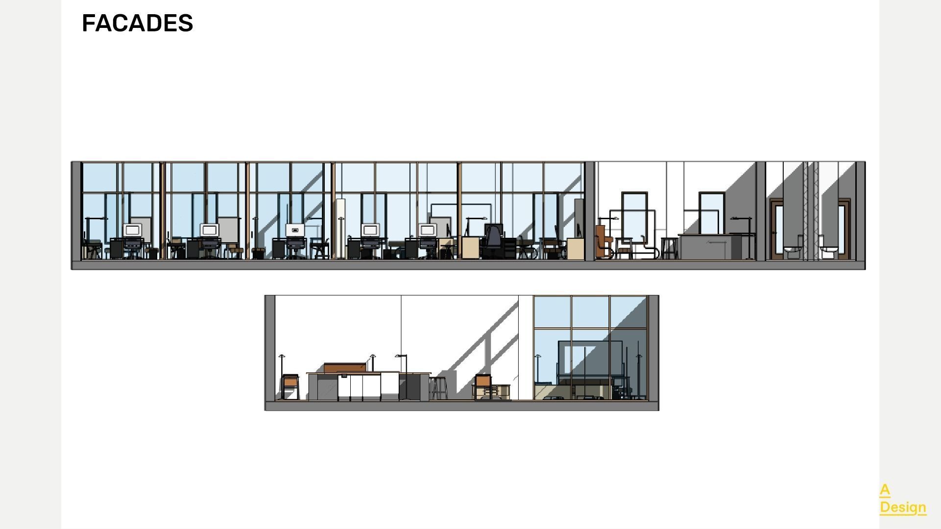 Coworking - Revit 3D model_5