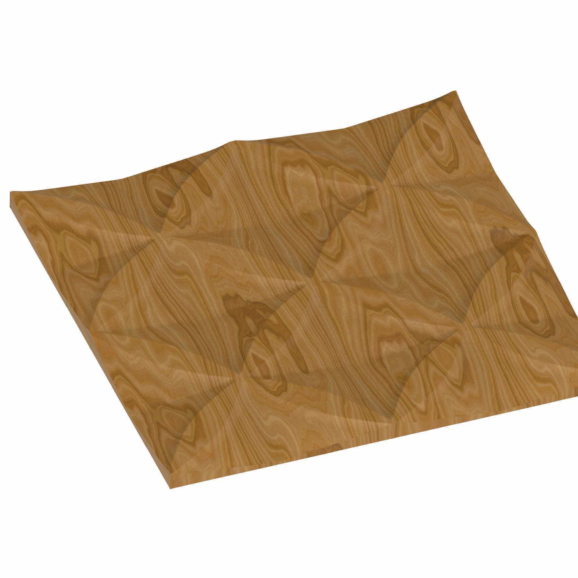 Decorative panel STL 3D model_1