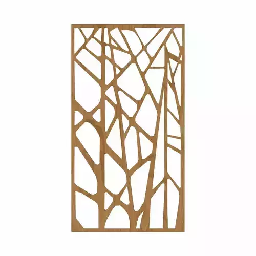 Decorative panel STL