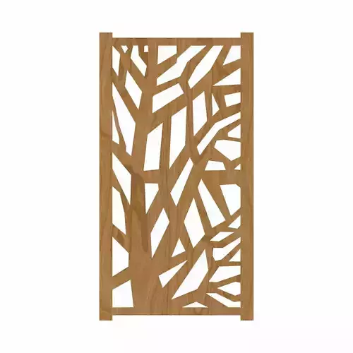 Decorative panel STL
