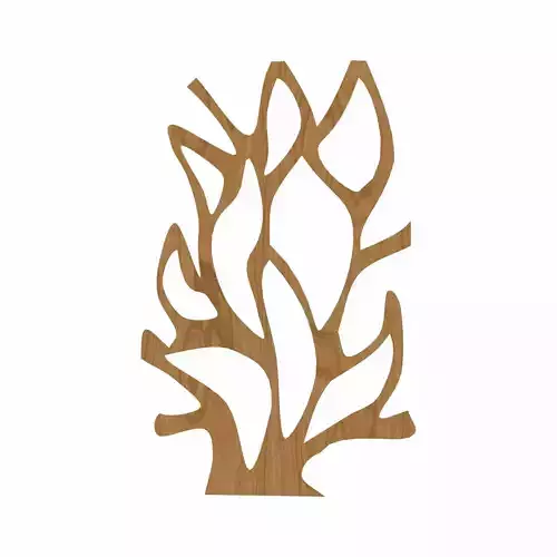 Decorative panel STL