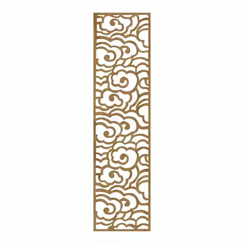 Decorative panel STL