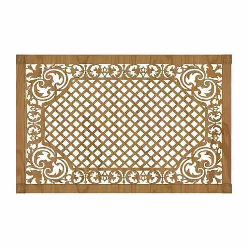 Decorative panel STL