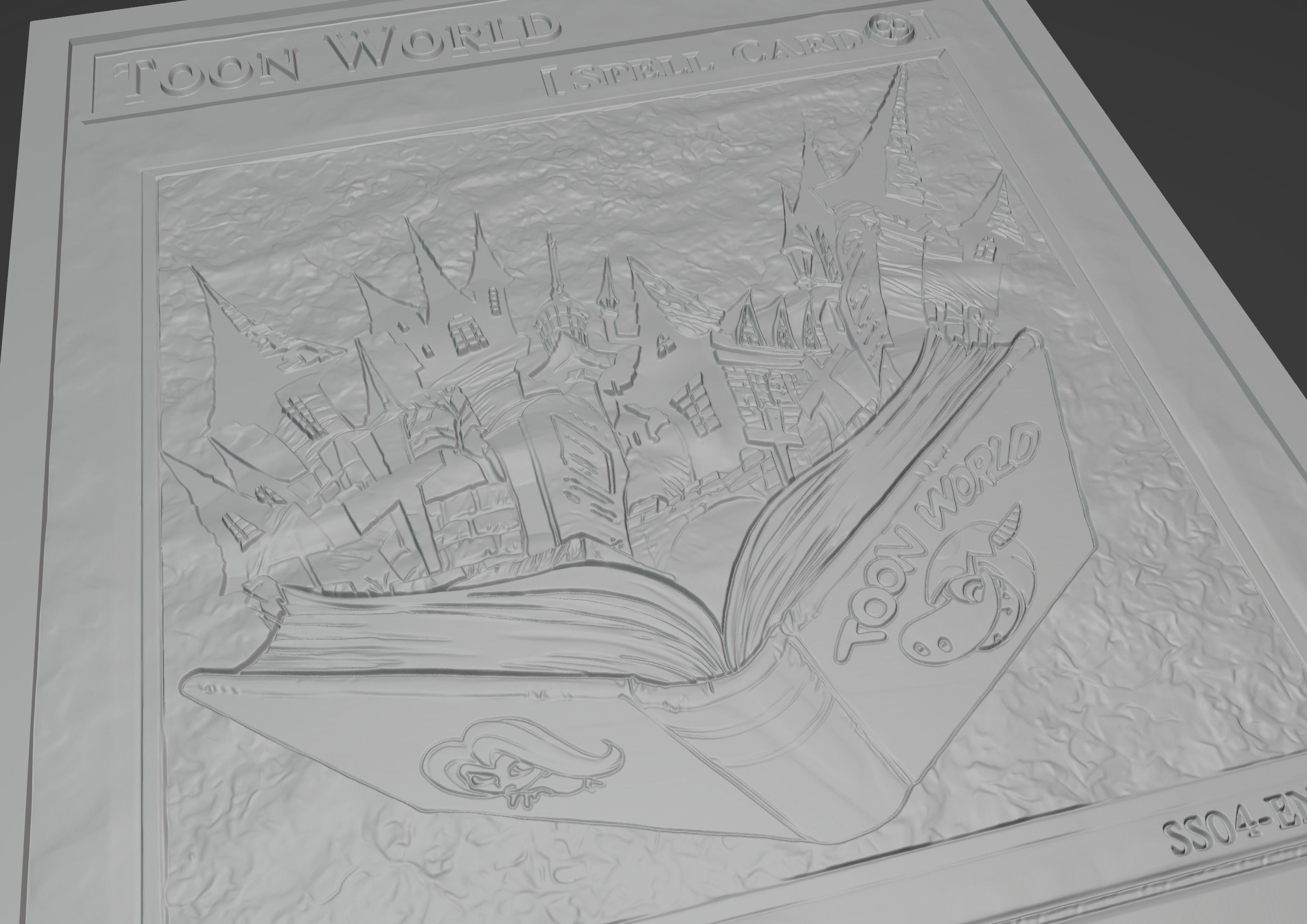 toon world - yugioh 3D print model_1