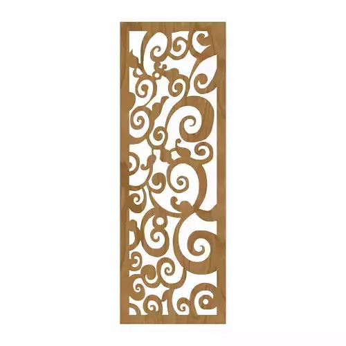 Decorative panel STL