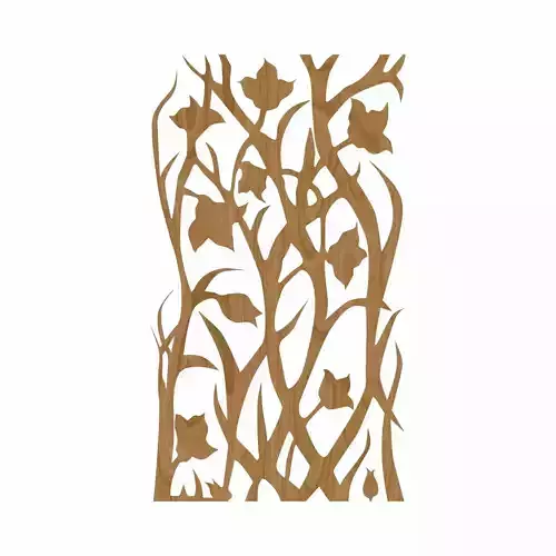 Decorative panel STL