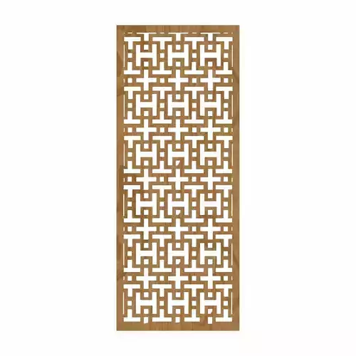 Decorative panel STL